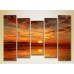 Картина Rainbow Polyptych Sunset 04 (2224811)