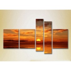 Картина Rainbow Polyptych Sunset 06 (2224815)