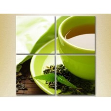 Картина Rainbow Polyptych Green Tea (2220231)