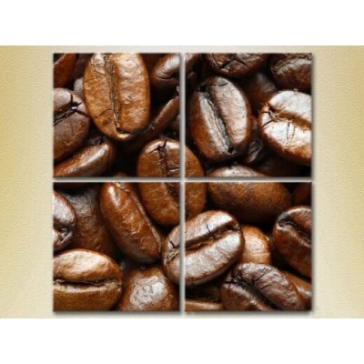 Картина Rainbow Polyptych Coffee beans (2220233)