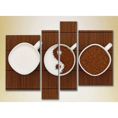 Картина Rainbow Polyptych Yin Yang Coffee and sugar (2220241)