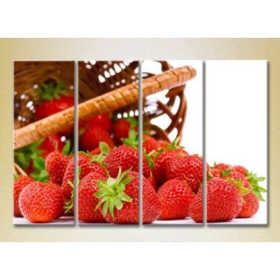 Картина Rainbow Polyptych Strawberry in a basket (2220247)