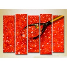 Pictură Rainbow Polyptych Red Caviar 06 (2224591)