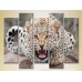 Картина Rainbow Polyptych Leopard 03 (2224643)