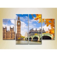 Картина Rainbow Polyptych London England Palace of Westminster 01 (2718140)