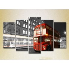 Картина Rainbow Polyptych London Doubledecker 09 (2224512)