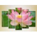 Картина Rainbow Polyptych Lotus pink 05 (2932831)