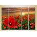 Картина Rainbow Polyptych Poppy Field 03 (2932838)