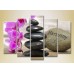 Картина Rainbow Polyptych Massage stones and orchid 03 (2932840)