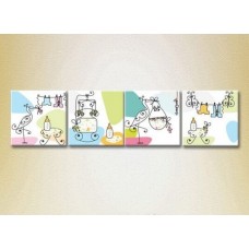 Картина Rainbow Polyptych Newborn 01 (2230642)