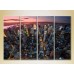 Картина Rainbow Polyptych New York Top View 01 (2718168)