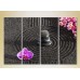 Картина Rainbow Polyptych Orchids and massage stones 01 (2932322)