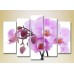 Картина Rainbow Polyptych Orchids lilac with buds 05 (2932848)