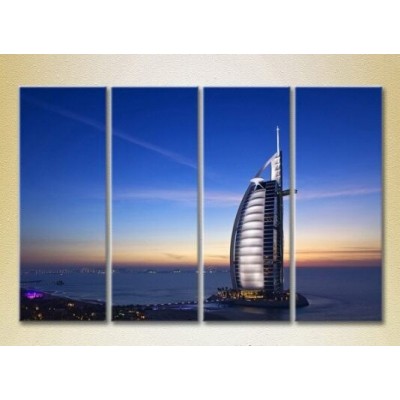 Картина Rainbow Polyptych Hotel Burj Al Arab in Dubai (2718173)