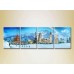 Картина Rainbow Polyptych Monuments of world architecture on a winter background 02 (2718179)