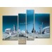 Pictură Rainbow Polyptych Monuments of world architecture under water 01 (2718178)