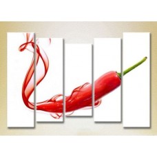 Pictură Rainbow Polyptych Chili Pepper 02 (2224613)