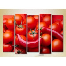 Картина Rainbow Polyptych Tomatoes and Chili 09 (2224605)