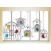 Картина Rainbow Polyptych Birds in Cages 01 (2231783)