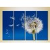 Картина Rainbow Polyptych Flying Dandelion (2932342)