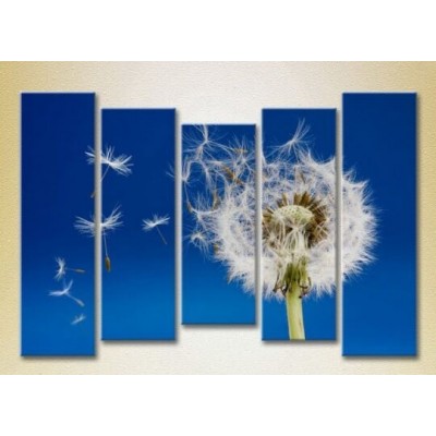 Картина Rainbow Polyptych Flying Dandelion 04 (2932865)