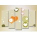 Картина Rainbow Polyptych Hearts and Elephants 02 (2231800)