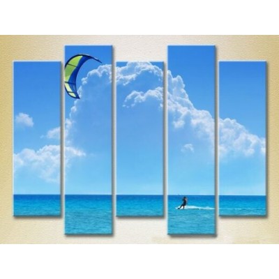 Картина Rainbow Polyptych Surfer 02 (2224794)