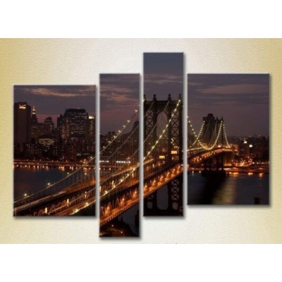 Pictură Rainbow Polyptych USA New York 02 (2718182)