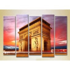 Картина Rainbow Polyptych Arc de Triomphe 011 (2224540)