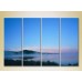 Картина Rainbow Polyptych Fog over the lake 01 (2223690)