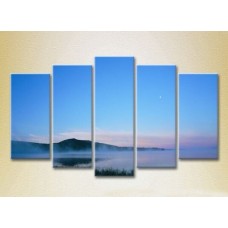 Картина Gallerix Polyptych Fog over the lake 04 (2224819)