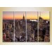 Картина Gallerix Polyptych Morning New York 02 (2718193)