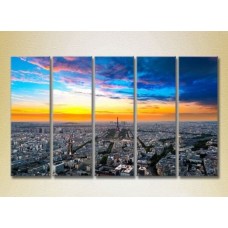 Картина Gallerix Polyptych Morning Paris 10 (2224546)