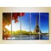 Картина Gallerix Polyptych Eiffel Tower 007 (2224550)