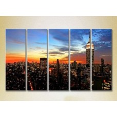 Картина Gallerix Polyptych Empire State Building 10 (2224556)