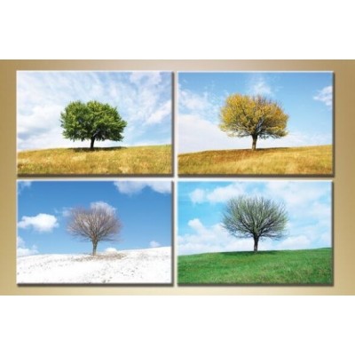 Pictură Gallerix Polyptych seasons (1409545)