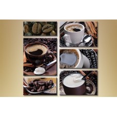 Картина Gallerix Polyptych coffee 8 (1547195)