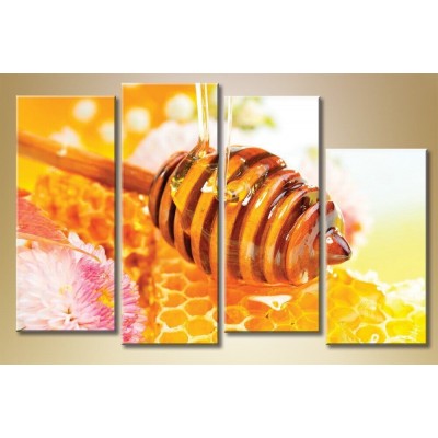 Картина Gallerix Polyptych honey (1547202)