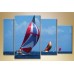 Pictură Gallerix Polyptych sailing regatta (1529796)