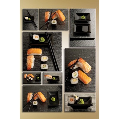 Pictură Gallerix Polyptych Sushi (1547233)