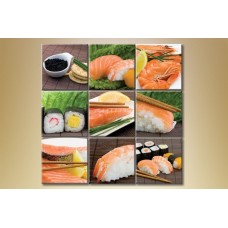 Картина Gallerix Polyptych Sushi 2 (1547206)