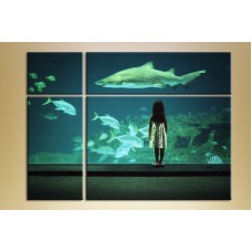 Pictură Gallerix Polyptych aquarium (1409662)