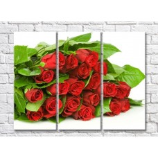 Pictură Gallerix Lush bouquet of red roses (500547)