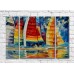 Pictură Gallerix Multicolored sailboats on the water (35110205)