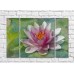 Картина Gallerix Pink water lily on an abstract green background (500570)