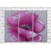 Pictură Gallerix Pink poppy against gray background oil (3448920)