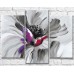 Картина Gallerix Gray Abstract Flower (500653)