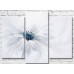 Pictură Gallerix Gray flower on a white background (3572541)