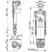 Flotor de scurgere AlcaPlast SA2000K 1/2