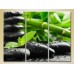 Pictură Gallerix Triptych Bamboo and Massage Stones 01 (2699526)